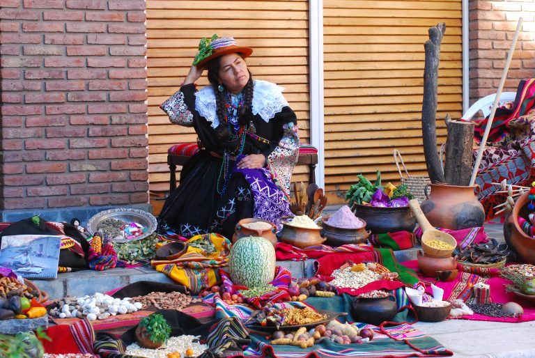 Cocina quechua con sahumada